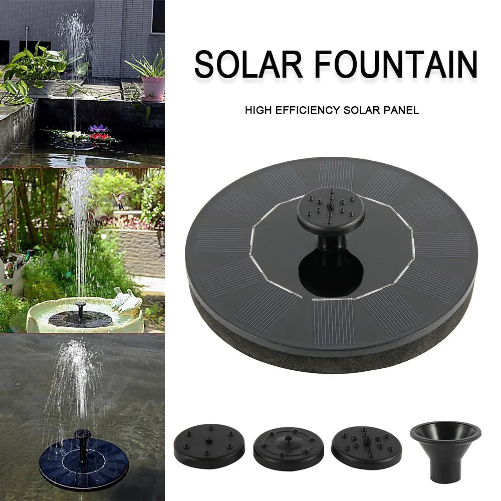 Solar Floating Water Fountain