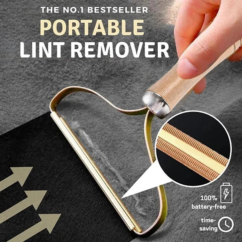 Premium Wooden Lint Remover