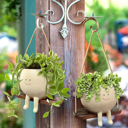 Swing Happy Flower Pot - Sprinting Home