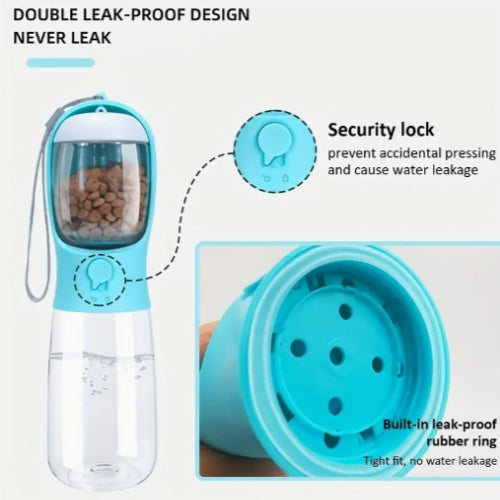 Purrfectly™ Portable Water/Food Bottle - Sprinting Home