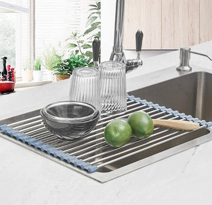 Stainless Steel Dish Rack Drainer - Sprinting Home